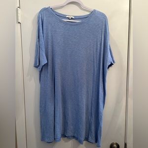 Z Supply Modern acre Slub Tee Dress Size Large